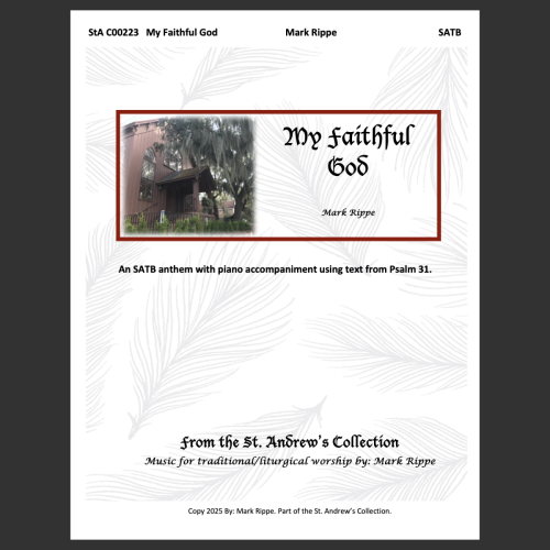 My Faithful God - SATB (StA C00223)